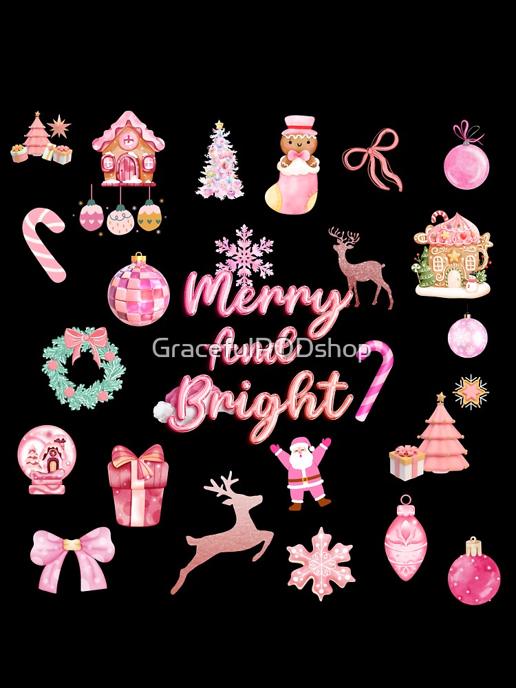 merry and bright christmas by GracefulPODshop