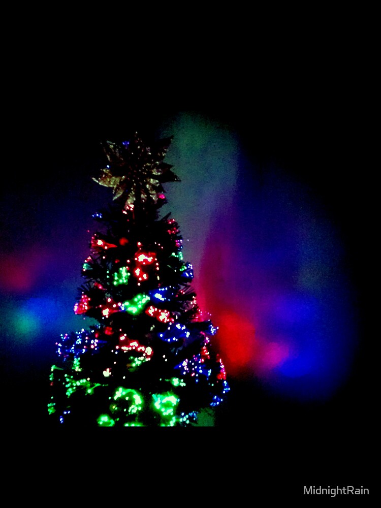Christmas Night Tree by MidnightRain