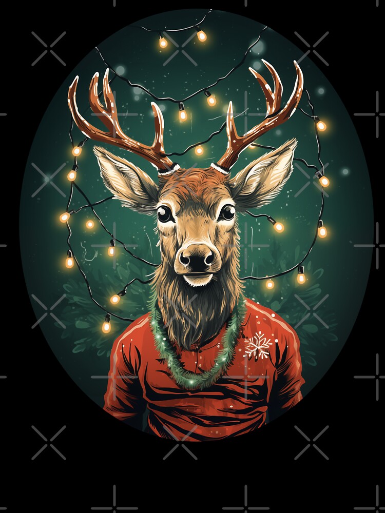 Mr Rudolf Reindeer by RR-Arts