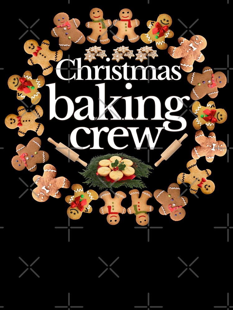 Christmas baking crew | xmas cookies baker group team by TheSeasonalYard