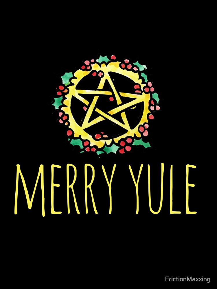 Merry Yule Pentacle by FrictionMaxxing