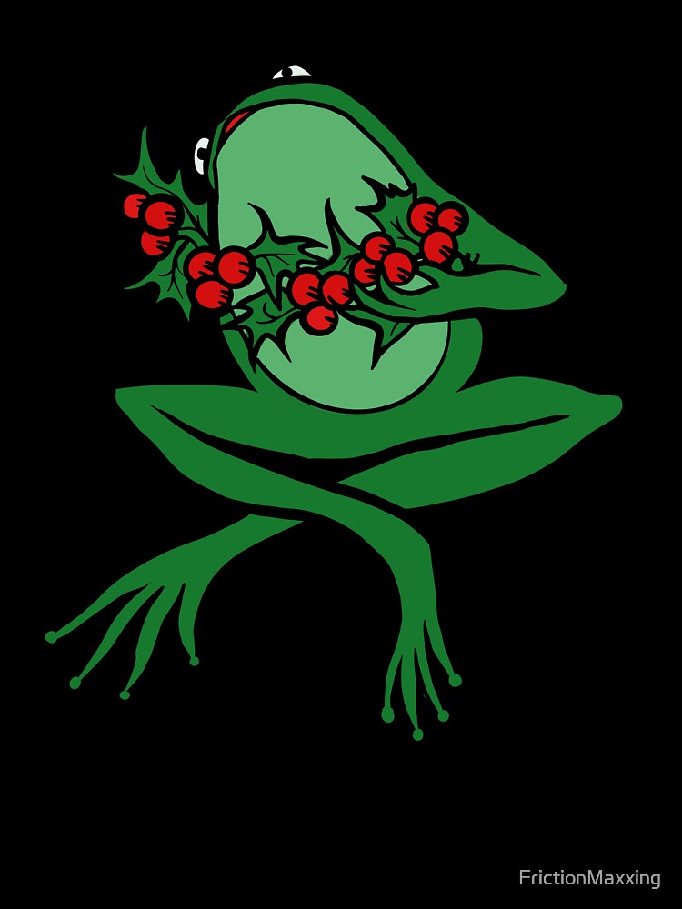 Frog Christmas by FrictionMaxxing