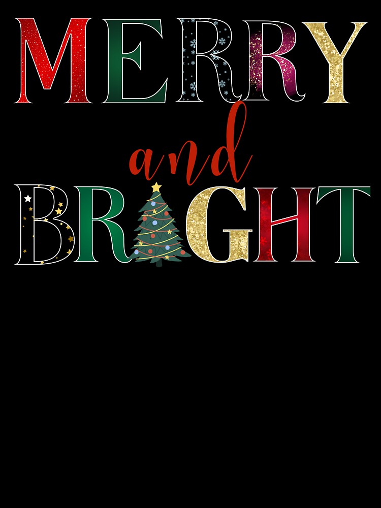 Merry and Bright Christmas by ShirtWardrobe