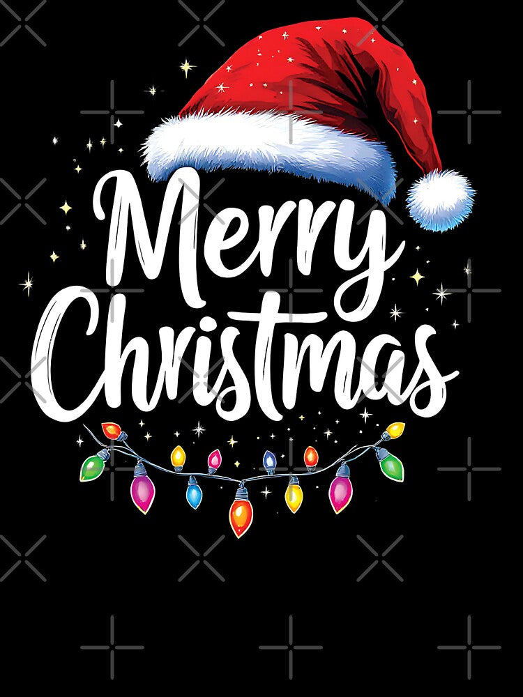 Merry Christmas Santa Hat with Lights by OleOleStore