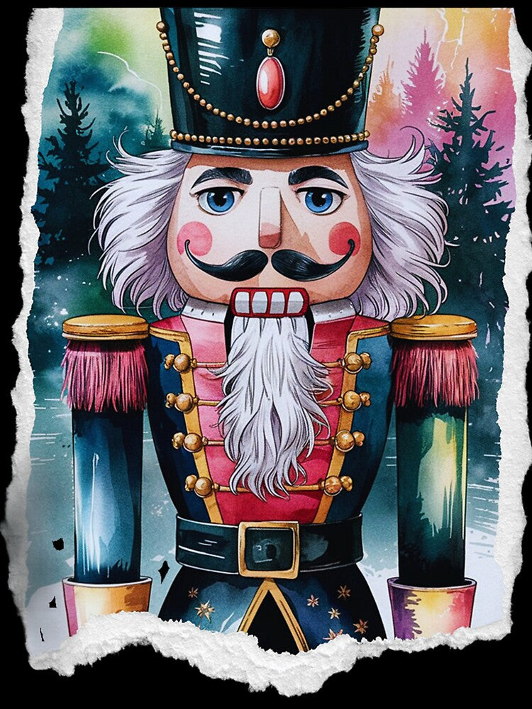 Nutcracker Holiday Christmas Pastels Design by Mirabilum