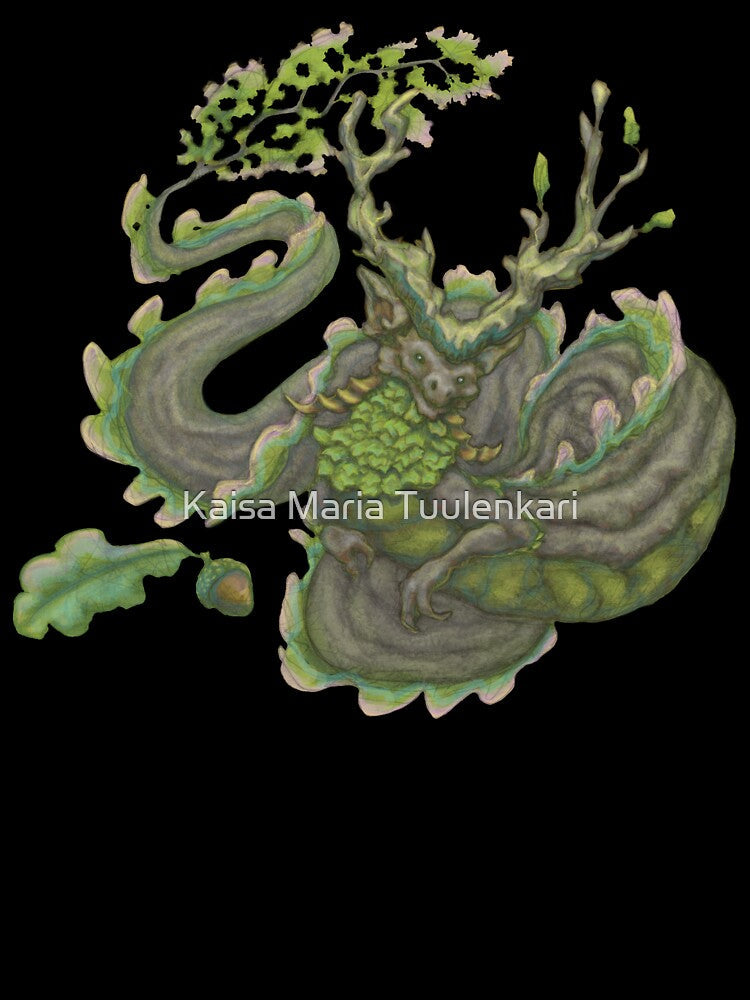 Wood Dragon by Kaisa Maria Tuulenkari Unisex