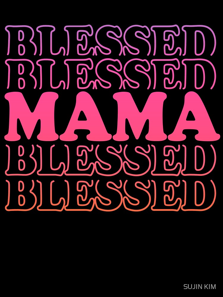 Retro Pink Blessed MAMA by SUJIN KIM