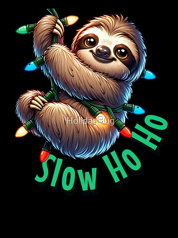 Sloth Christmas by HolidayBug