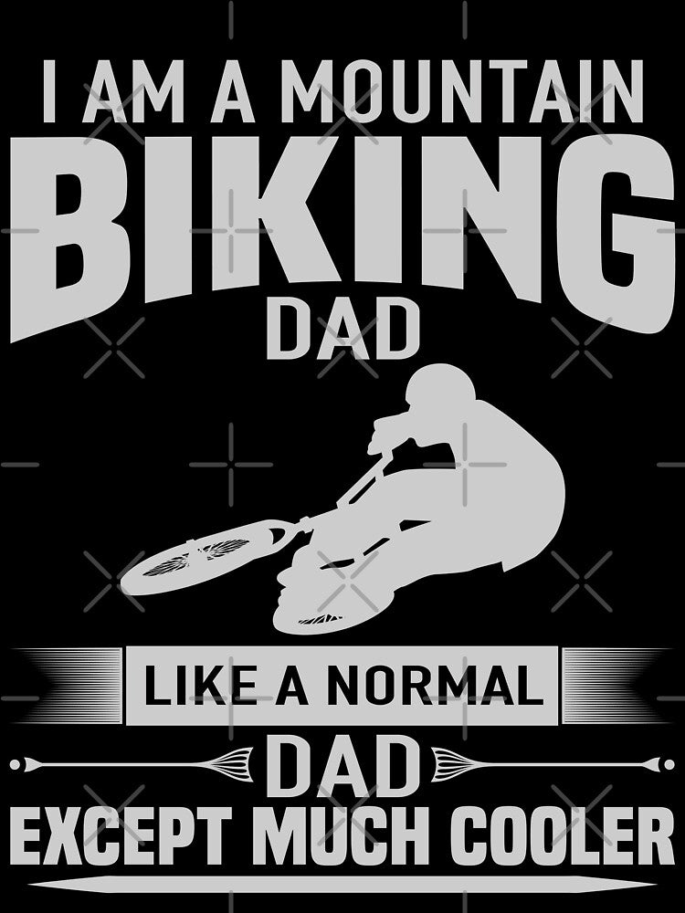 Dad biking by mag-graphic