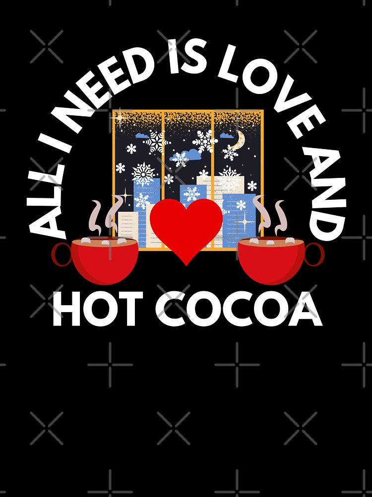 All I Need is Love and Hot Cocoa White Text by JEL-Designs