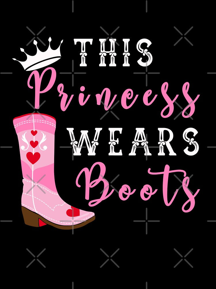 This princess wears boots western style 2 by Lady-Frost