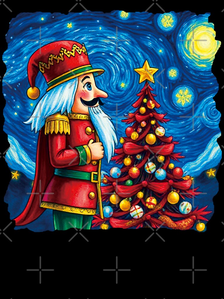 Christmas Nutcracker In Starry Night. by EunsooLee