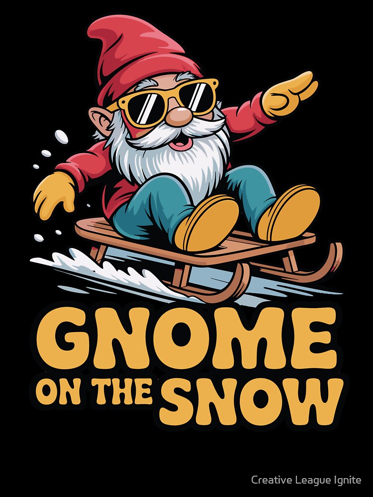 gnome on the snow by Creative League Ignite