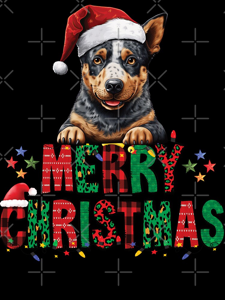 Australian Cattle - Merry Christmas Dog by Kidzz