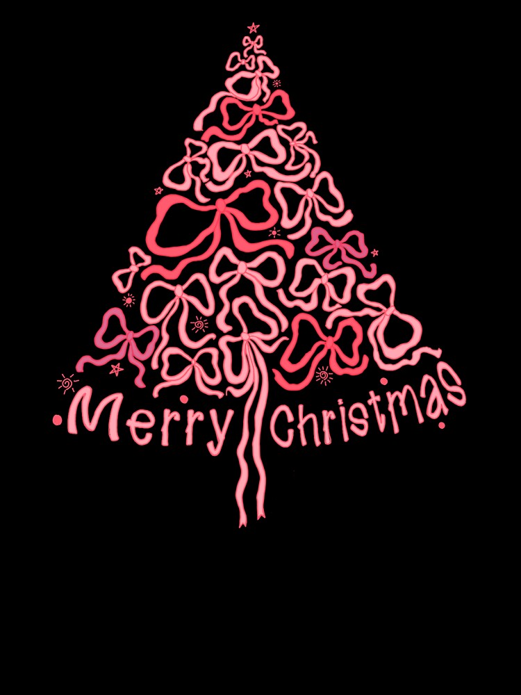 Coquette Bow Christmas Tree by au2515