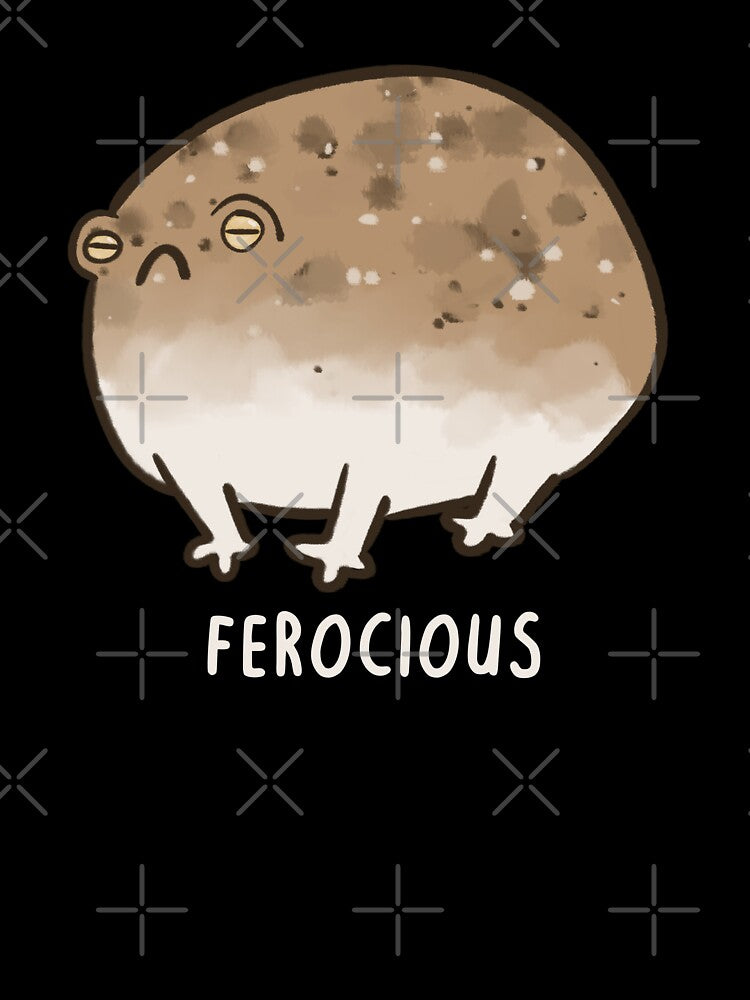 Ferocious Desert Rain Frog, Very Angry Frog by CuteCrew