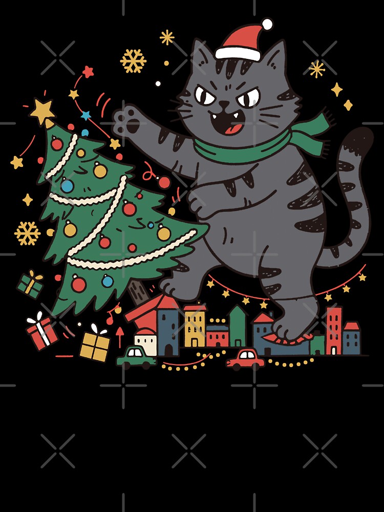 Catzilla Christmas. #2 by EunsooLee