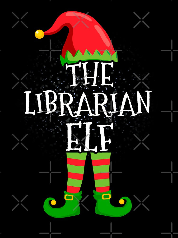 LIBRARIAN Elf Family Matching Christmas Group by CosmoKitsch