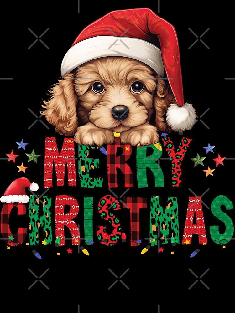 Poodle - Merry Christmas Dog by Kidzz