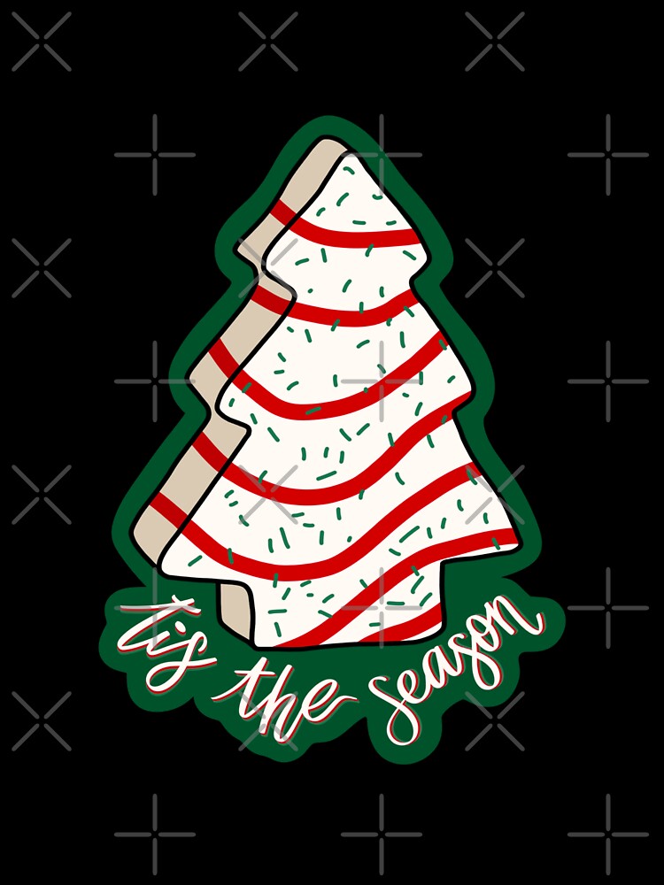 Christmas Tree Cake Sticker by jminehartp