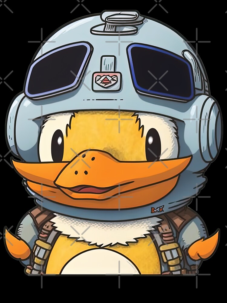 Warrior Duck by zoomzoomies