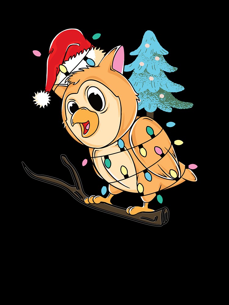 Funny Christmas Owl Lover by Betsytiptoe