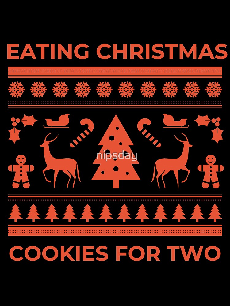 Eating Christmas Cookies for Two by nipsday