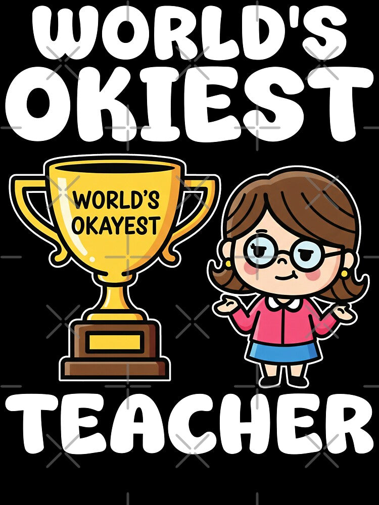 WORLD'S OKIEST TEACHER - TEACHER GIFT by KEF Custom