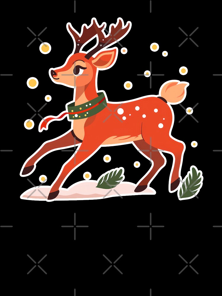 Kawaii Reindeer Christmas Cute by duke818