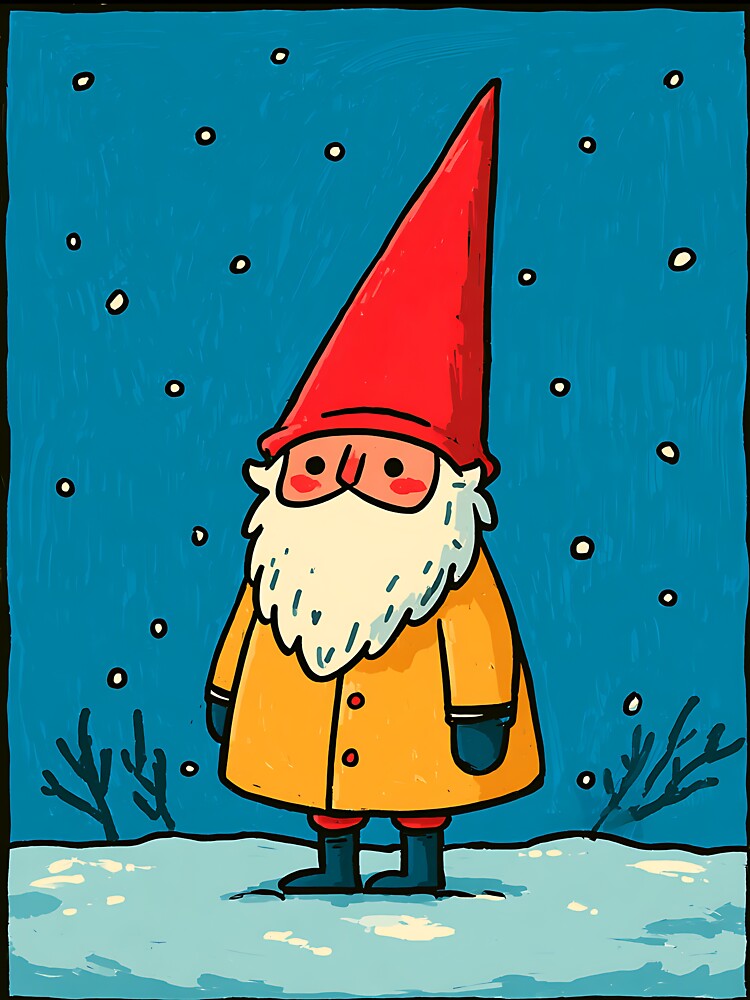 Cozy Christmas Gnome by bapupa