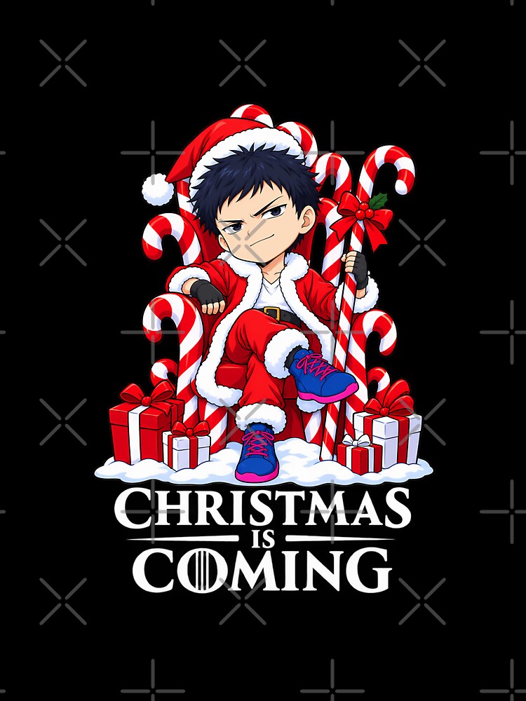 Sing Soo Ling Banana Fish Christmas Candy Cane Throne by SolenneAzur