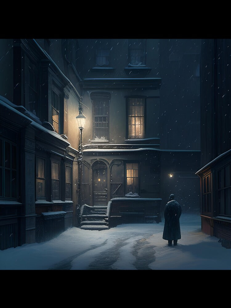 Frosty Snow Street by D3monic