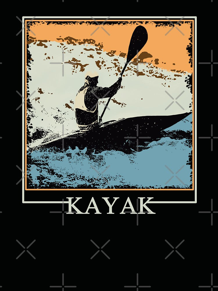 Kayaking on the river by gardentree