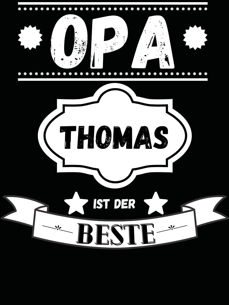 Grandpa is the best grandfather gift Thomas by InsomniaMerch