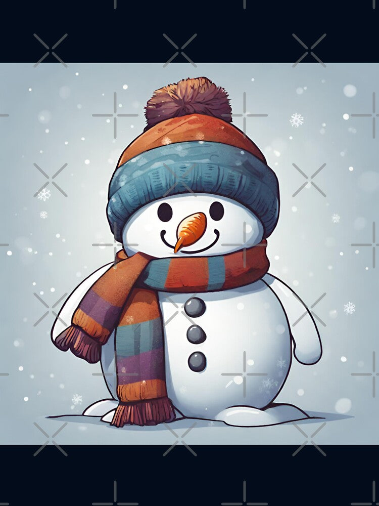 Cute snowman by StyleSketch