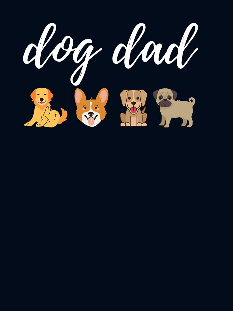 Dog Dad Unisex Jersey Short Sleeve Tee by IncognitoStore