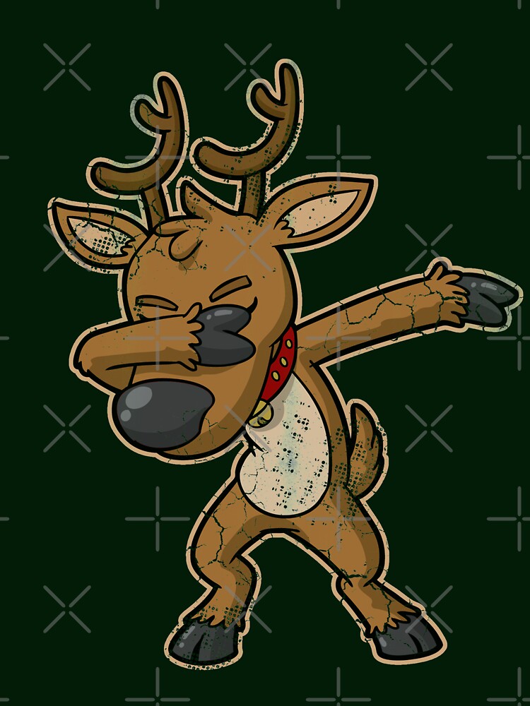 Christmas Dabbing Reindeer by frittata