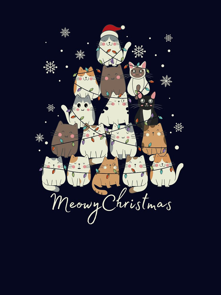Meowy Christmas Cat Tree by WarmDaysDesigns