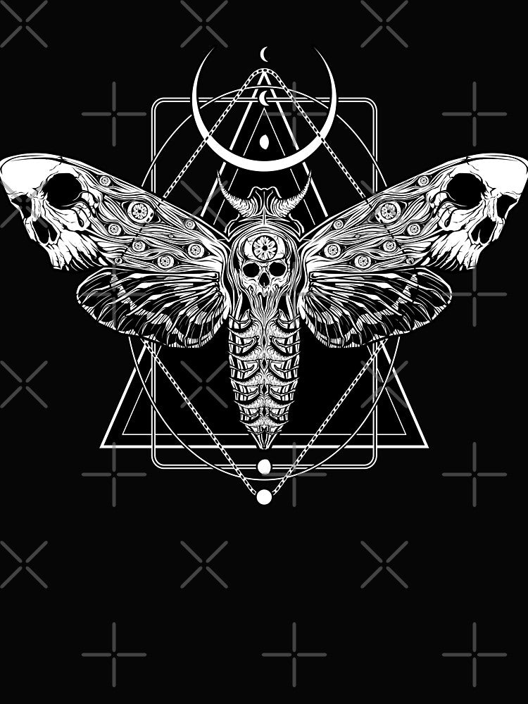 Surreal Death Moth by vonKowen