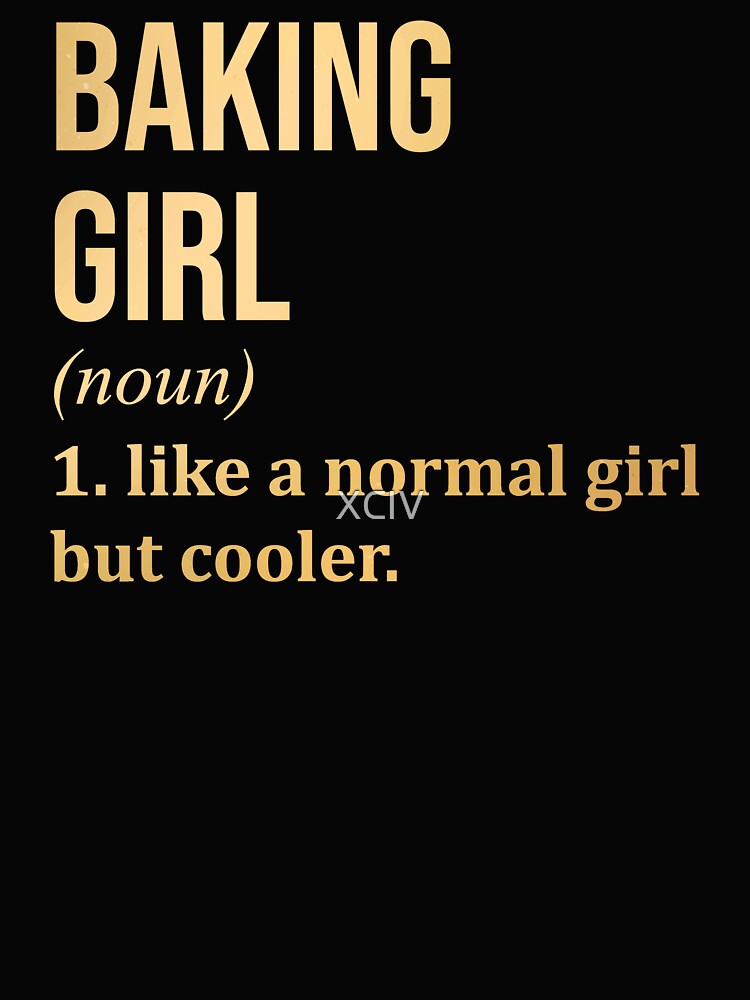 Baking Girl Definition in Gold by XCIV