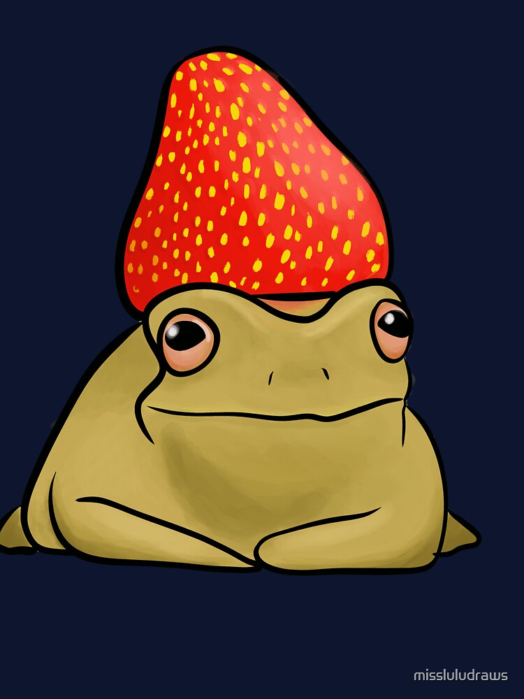 Strawberry frog by missluludraws
