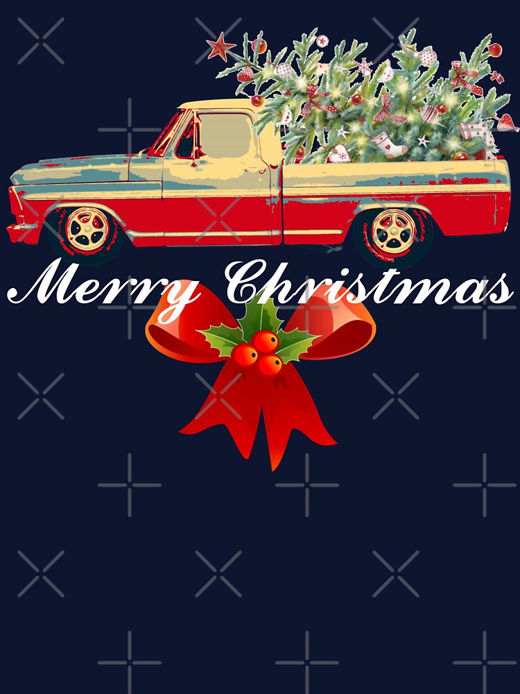 Merry Christmas Holiday Bumpside F100 Short Bed by CharJens
