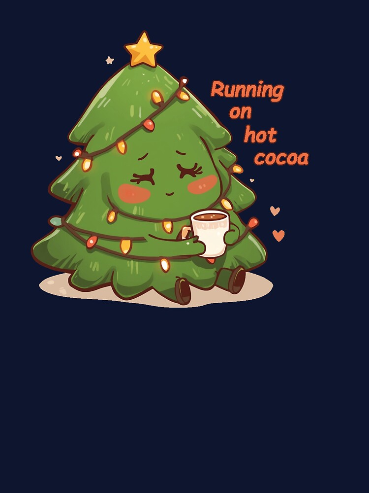 Running on hot cocoa – Cozy Holiday Mood Design by DabrowskiDesign