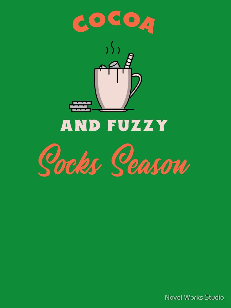 Cocoa and Fuzzy Sock Season – Cozy Fall Collection by Novel Works Studio