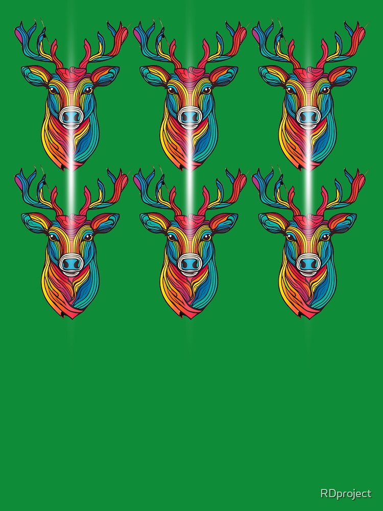 Colorful reindeer by RDproject