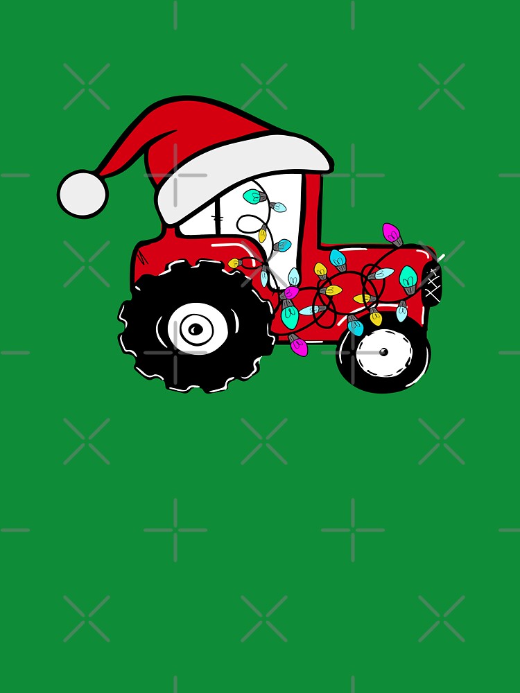 Christmas Tractor by parasta