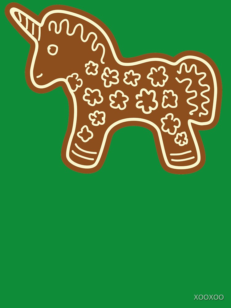 Gingerbread Unicorn by XOOXOO