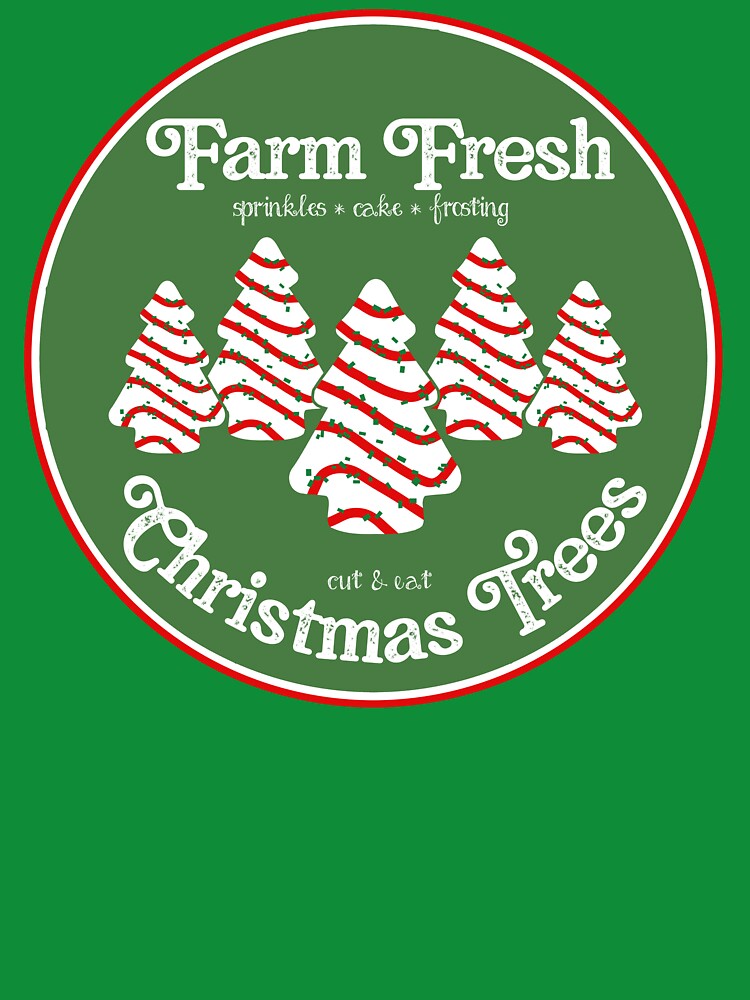 Christmas Cake Tree Farm by ChicaAndJo