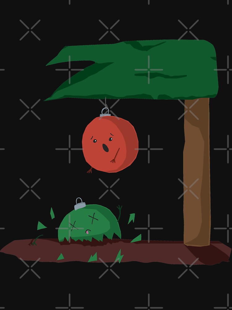 Falling Christmas Ornament by Tyler Aldridge