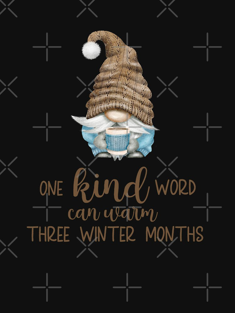 What is Hygge? One kind word can warm three winter months! Gnome hygge hot coffee by Mumzy2many